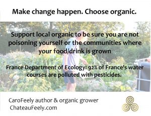Choose organic to avoid water pollution 